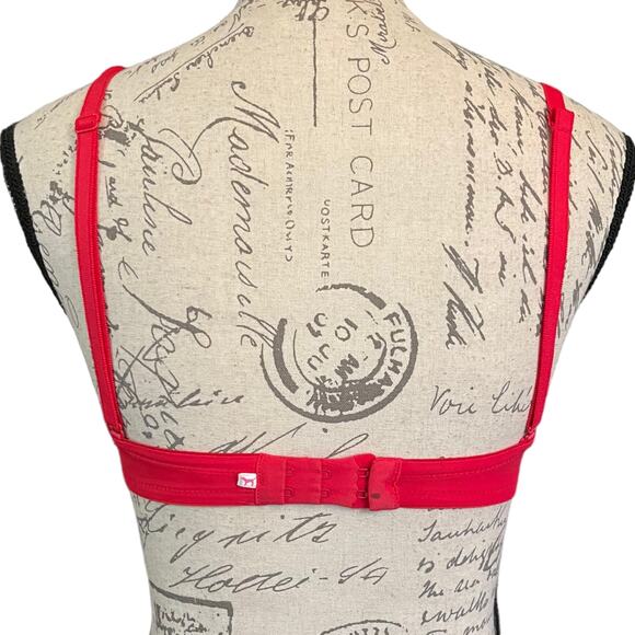 Victoria's Secret Pink Red Wear Everywhere Multiway Push Up 32C - Picture 2 of 3